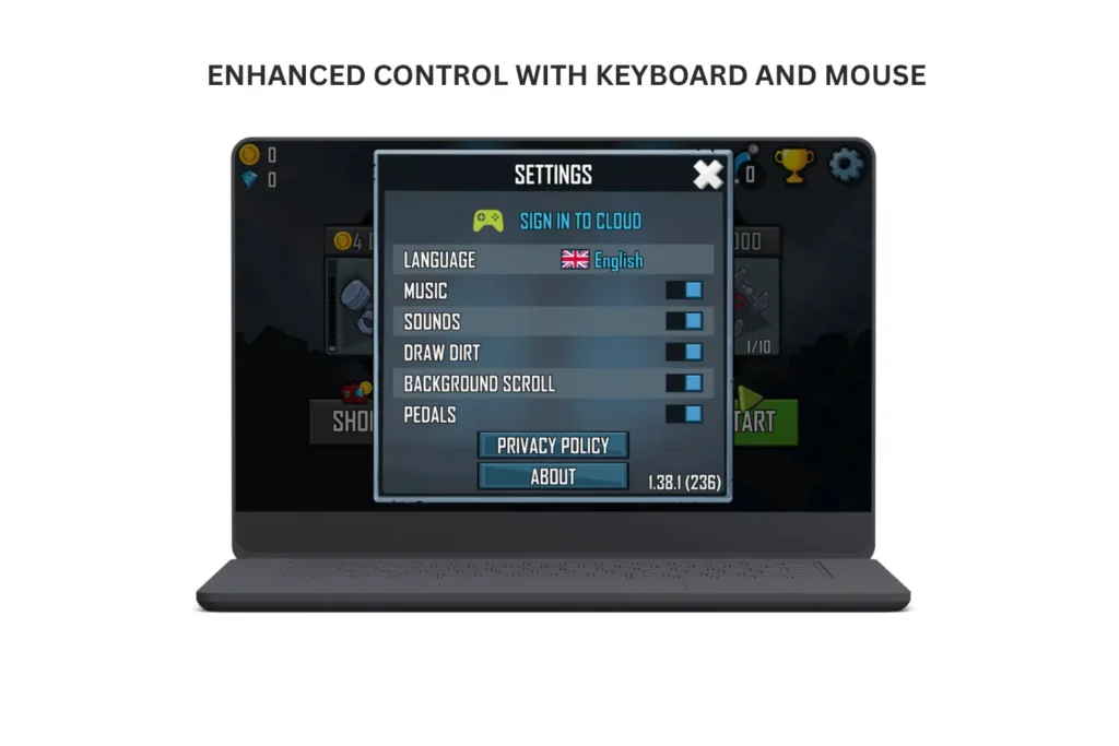 ENHANCED CONTROL WITH KEYBOARD AND MOUSE