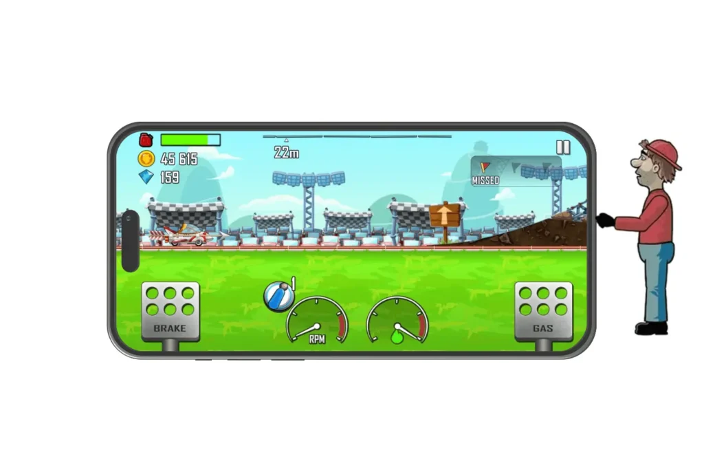 CARTOONISH GRAPHICS WITH SMOOTH ANIMATION